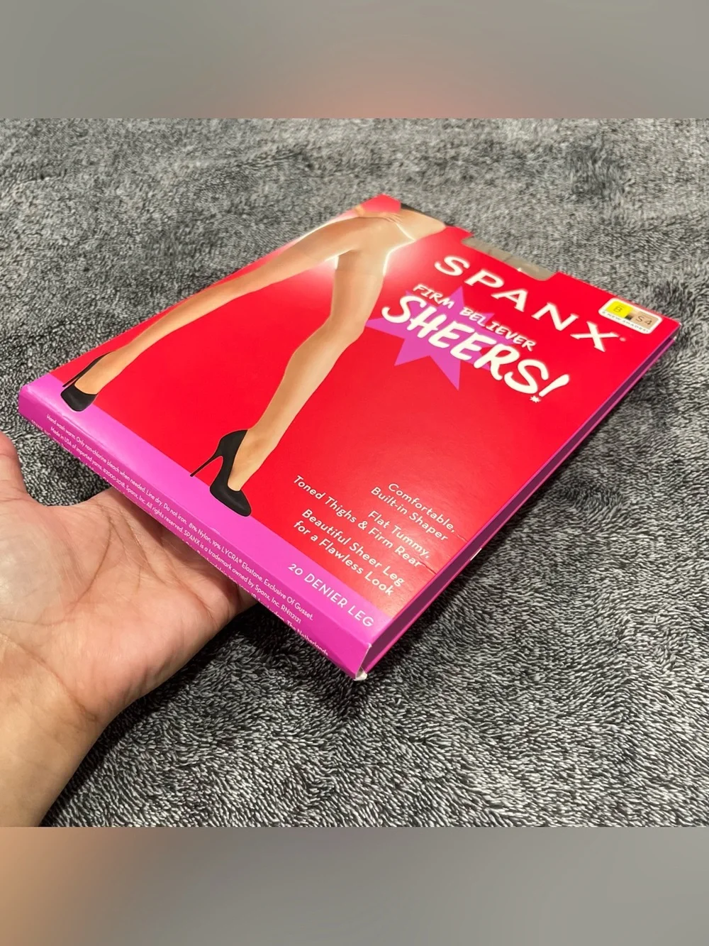 SPANX Firm Believer Sheers Tights 20 Denier Leg Size B/S4